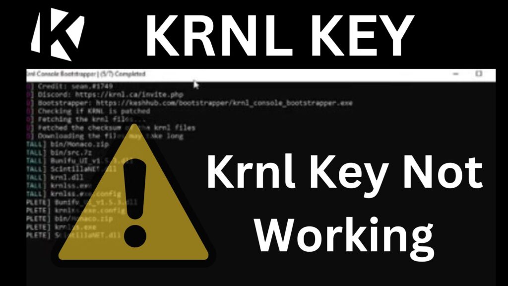 krnl key not working